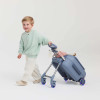 Kinderkraft Cabby - детский чемодан-каталка • Grey (KACABB00GRY0000)