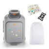 Kinderkraft Cabby - детский чемодан-каталка • Grey (KACABB00GRY0000)