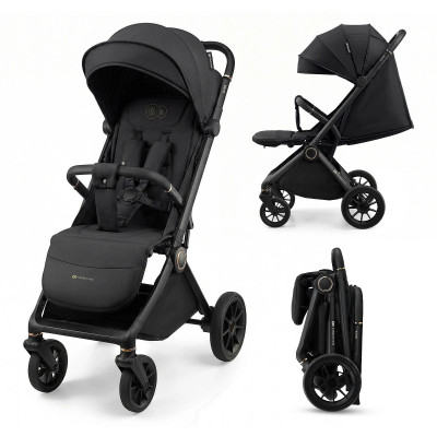 Kinderkraft Dave - прогулянкова коляска • Venezian Black (KSDAVE00BLK0000)