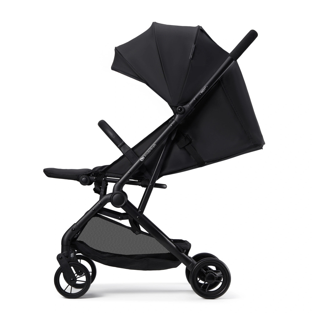 Kinderkraft Indy 3 - прогулянкова коляска • Cool Black (KSINDY03BLK0000)