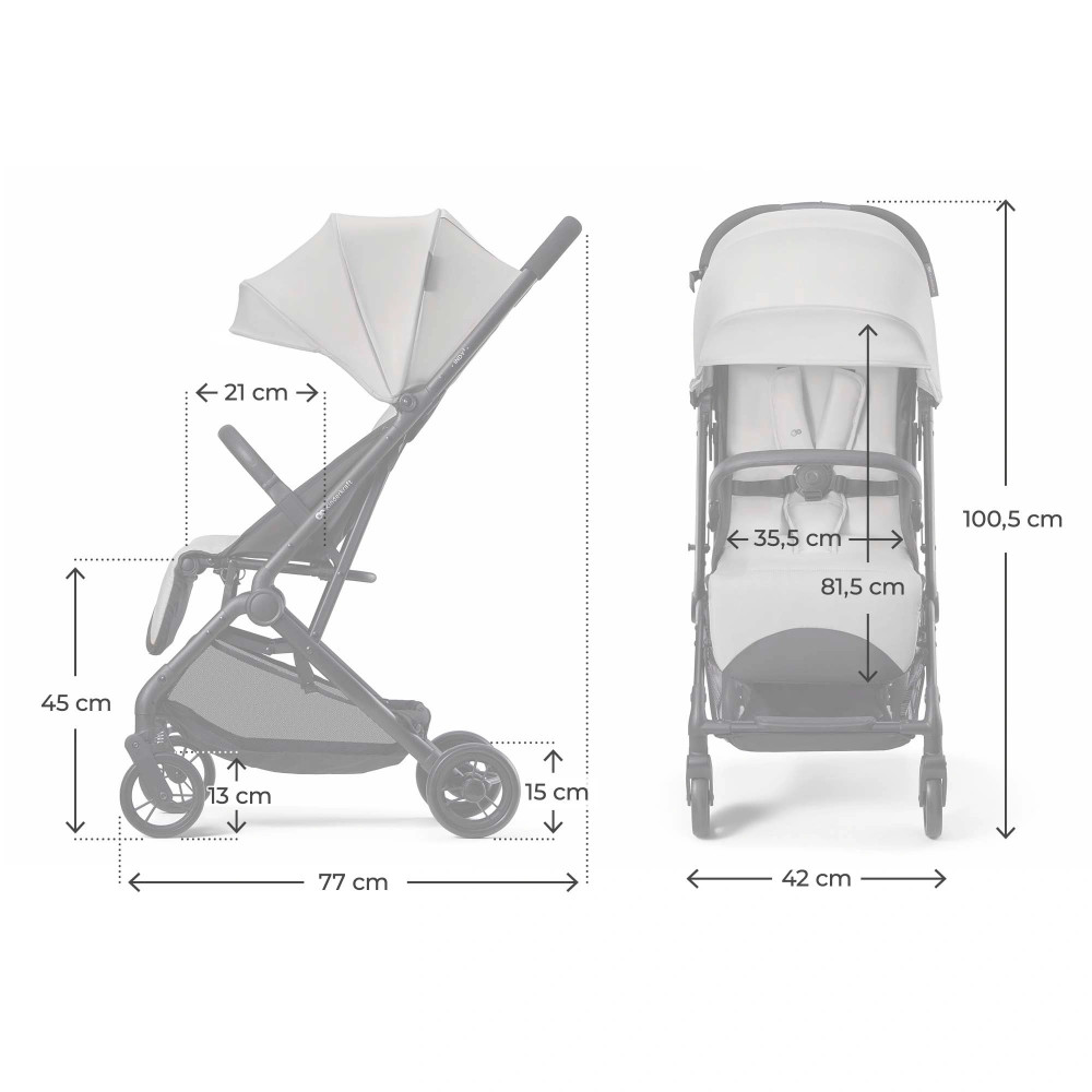 Kinderkraft Indy 3 - прогулочная коляска • Urban Grey (KSINDY03GRY0000) Kinderkraft Indy 3 - прогулочная коляска • Urban Grey (KSINDY03GRY0000)