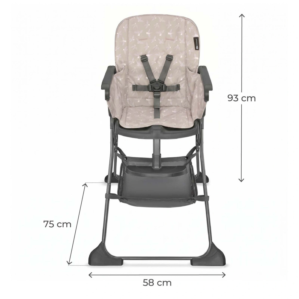 Kinderkraft Foldee - стульчик для кормления • Birdy Beige (KHFOLD00BEG000N) Kinderkraft Foldee - стульчик для кормления • Birdy Beige (KHFOLD00BEG000N)