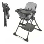 Kinderkraft Foldee - стульчик для кормления • Spotty Grey (KHFOLD00GRY000N) Kinderkraft Foldee - стульчик для кормления • Spotty Grey (KHFOLD00GRY000N)