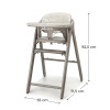 Kinderkraft Tino - стульчик для кормления • Beige (KHTINO00BEG0000)