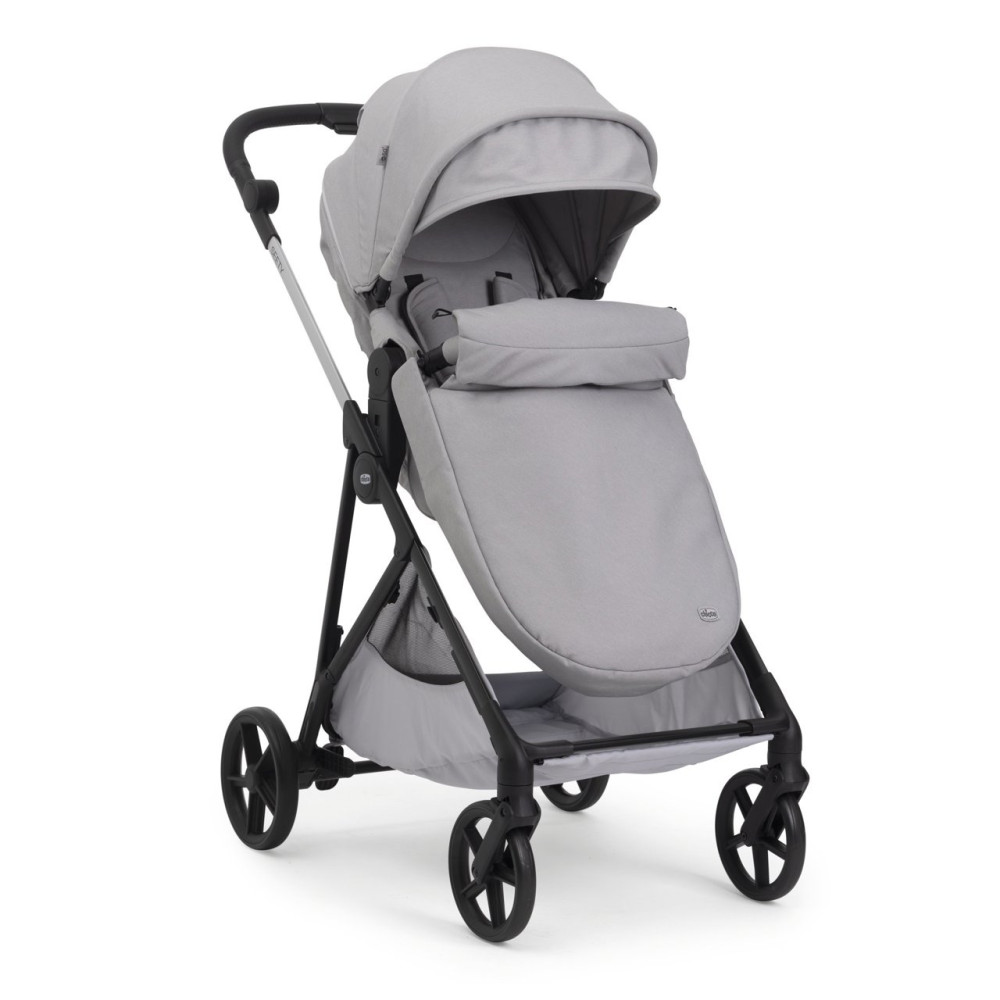Chicco Seety - дитяча коляска 2 в 1 з реверсивним сидінням і люлькою • Cloud (87097.56.01) Chicco Seety - дитяча коляска 2 в 1 з реверсивним сидінням і люлькою • Cloud (87097.56.01)