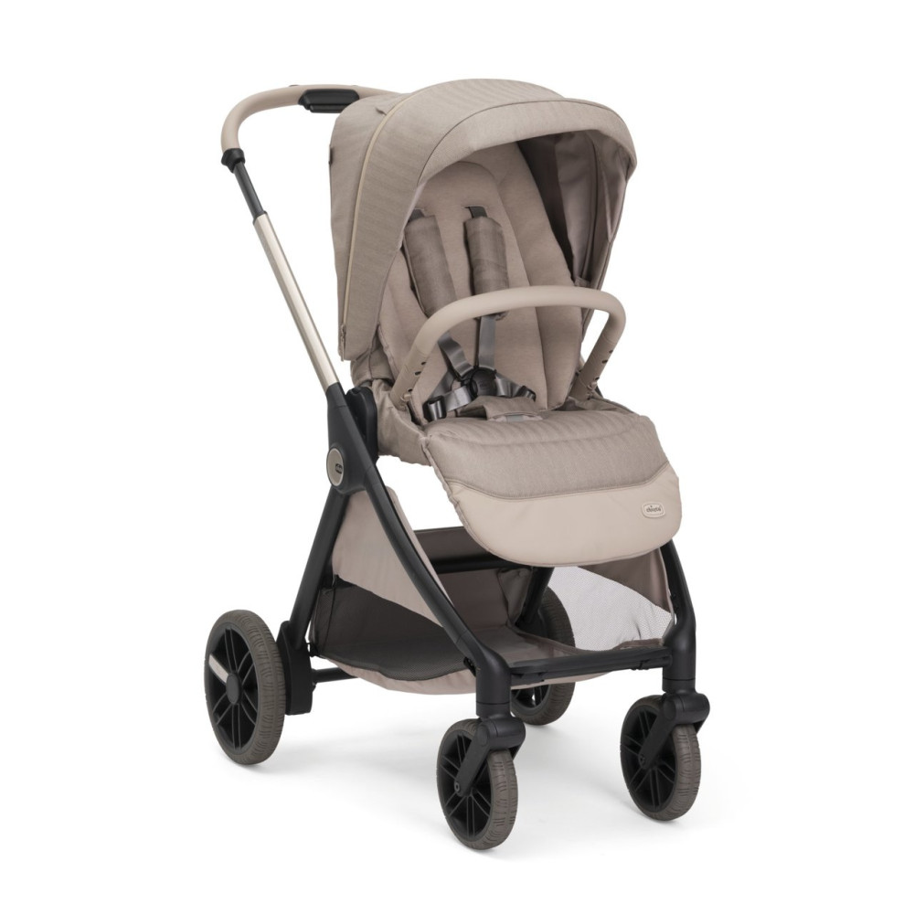 Chicco Bellagio Primo - коляска 2 в 1 з реверсивним сидінням і складаною люлькою • Como Lake (87240.06.01) Chicco Bellagio Primo - коляска 2 в 1 з реверсивним сидінням і складаною люлькою • Como Lake (87240.06.01)