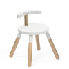 Stokke MuTable V2 Chair - дитячий стілець зі знімною спинкою • White