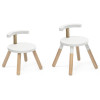 Stokke MuTable V2 Chair - дитячий стілець зі знімною спинкою • White