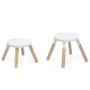 Stokke MuTable V2 Chair - дитячий стілець зі знімною спинкою • White