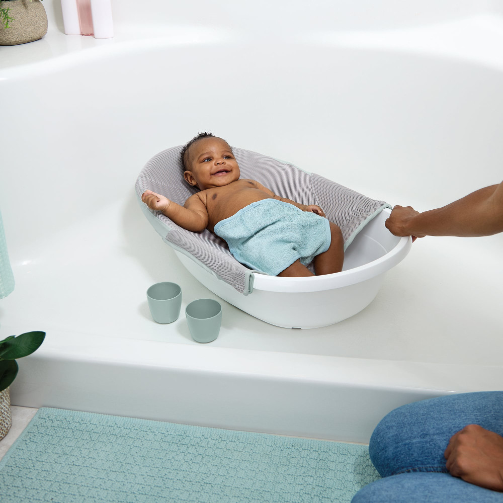 Ingenuity Room to Soak - ванночка 4 в 1 с гамаком и сиденьем-вставкой для детей до 2 лет