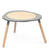 Stokke MuTable V2 - ігровий багатофункціональний столик з регульованою висотою • Storm Grey