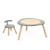 Stokke MuTable V2 - ігровий багатофункціональний столик з регульованою висотою • Storm Grey