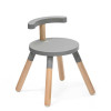 Stokke MuTable V2 Chair - дитячий стілець зі знімною спинкою • Storm Grey