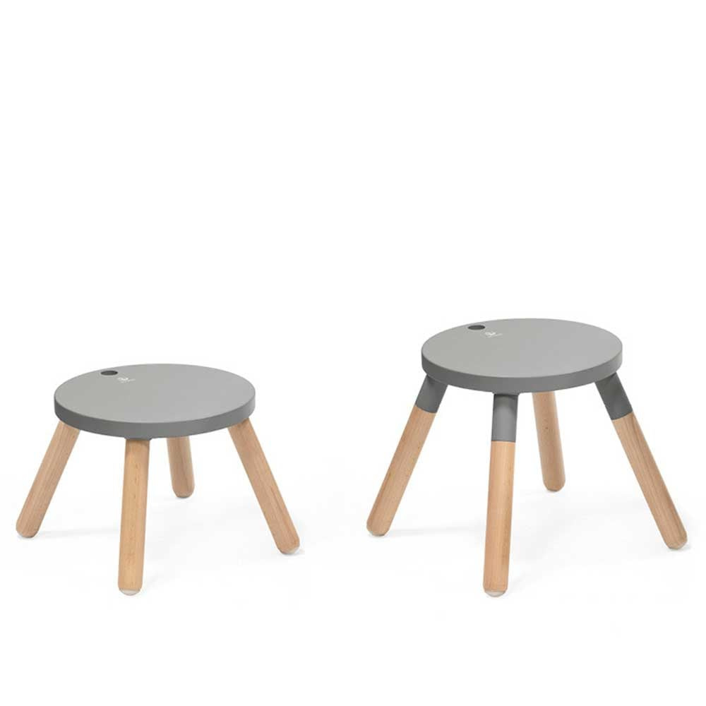 Stokke MuTable V2 Chair - дитячий стілець зі знімною спинкою • Storm Grey