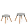 Stokke MuTable V2 Chair - дитячий стілець зі знімною спинкою • Storm Grey