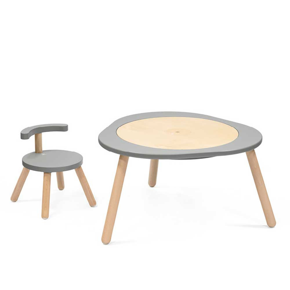 Stokke MuTable V2 Chair - дитячий стілець зі знімною спинкою • Storm Grey