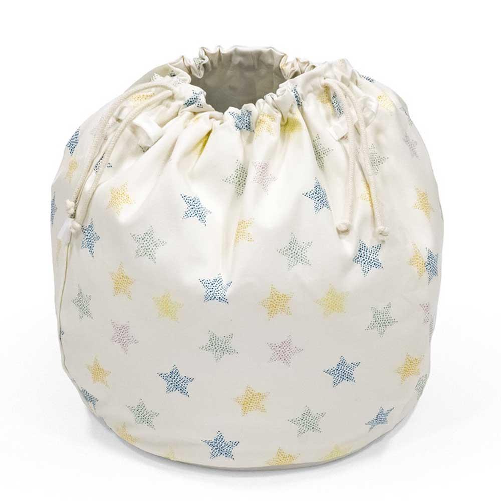 Stokke MuTable V2 Storage Bag - бавовняний контейнер для іграшок до столика Stokke MuTable V2 • Зірочки