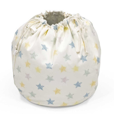 Stokke MuTable V2 Storage Bag - бавовняний контейнер для іграшок до столика Stokke MuTable V2 • Зірочки