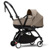 Stokke YOYO Newborn Shell - легка люлька для новонароджених, розбирається на дві частини • Taupe