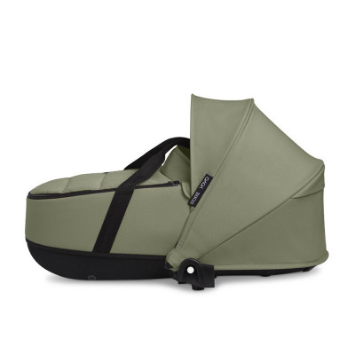 Stokke YOYO Newborn Shell - легкая люлька для новорожденных, разбирается на две части • Olive
