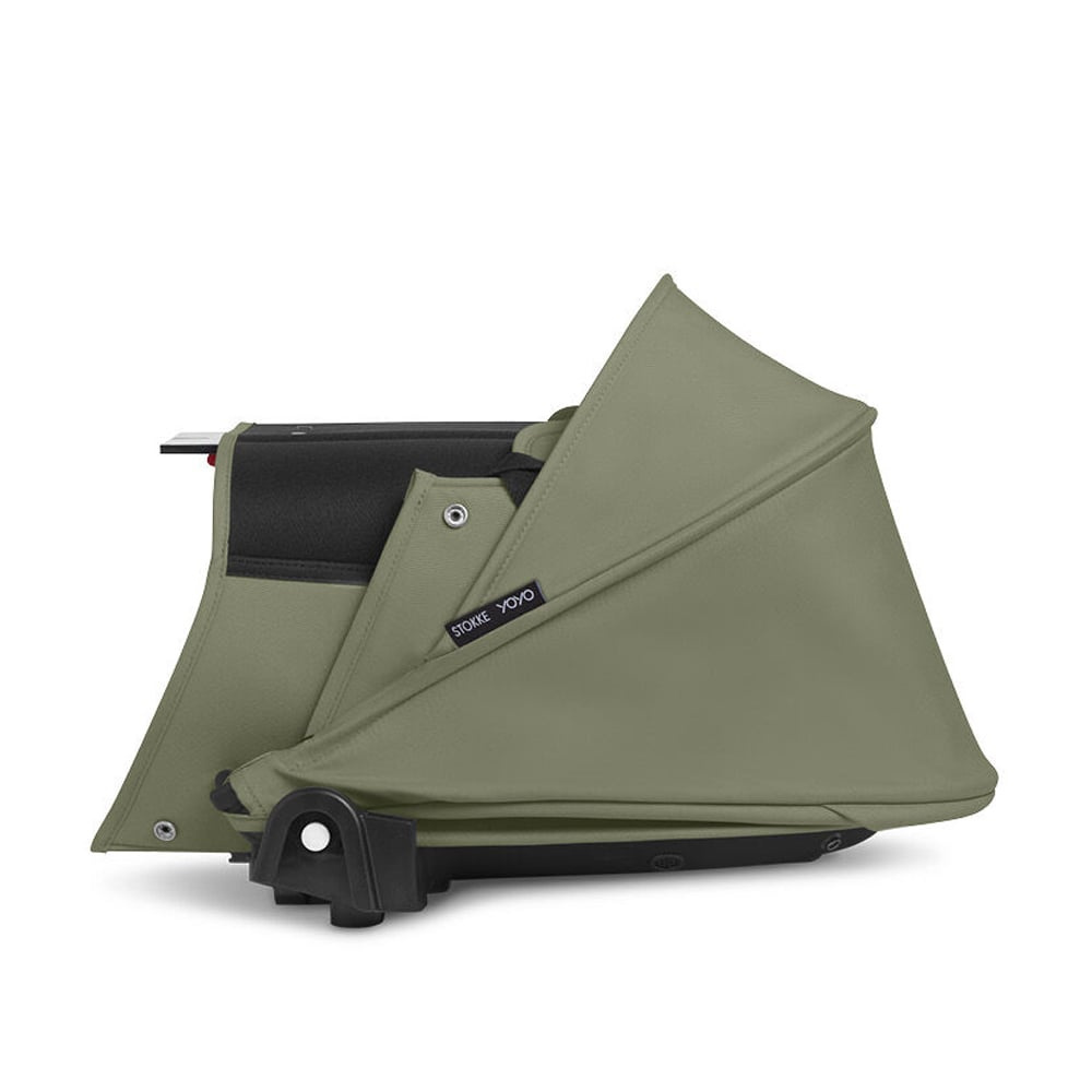 Stokke YOYO Newborn Shell - легка люлька для новонароджених, розбирається на дві частини • Olive Stokke YOYO Newborn Shell - легка люлька для новонароджених, розбирається на дві частини • Olive