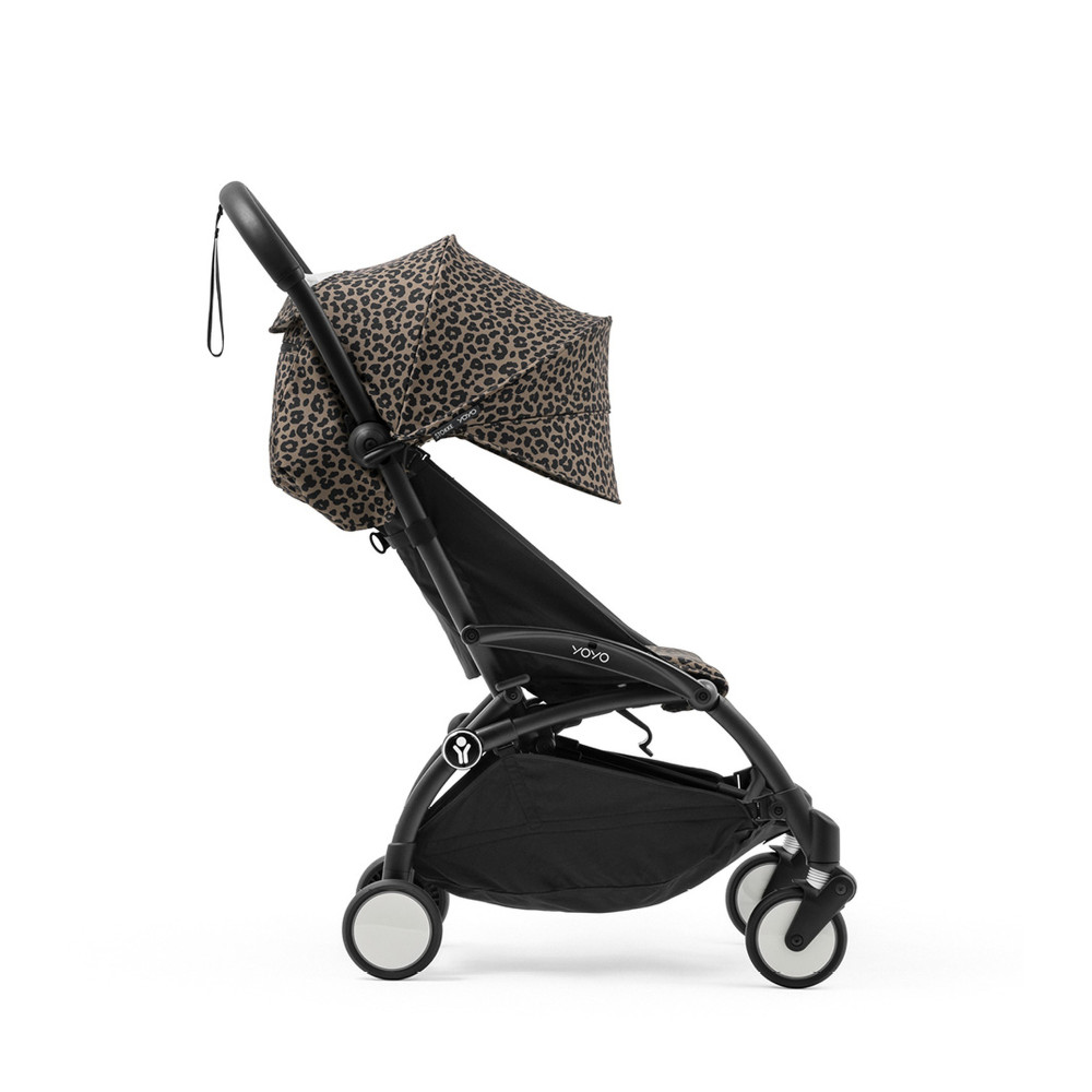 Stokke YOYO 6+ - змінний комплект текстилю для шасі YOYO³ (капюшон і сидіння) • Leopard