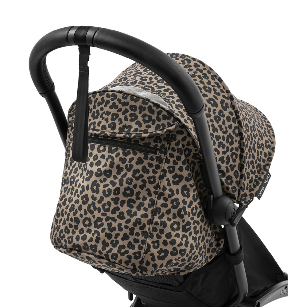 Stokke YOYO 6+ - змінний комплект текстилю для шасі YOYO³ (капюшон і сидіння) • Leopard