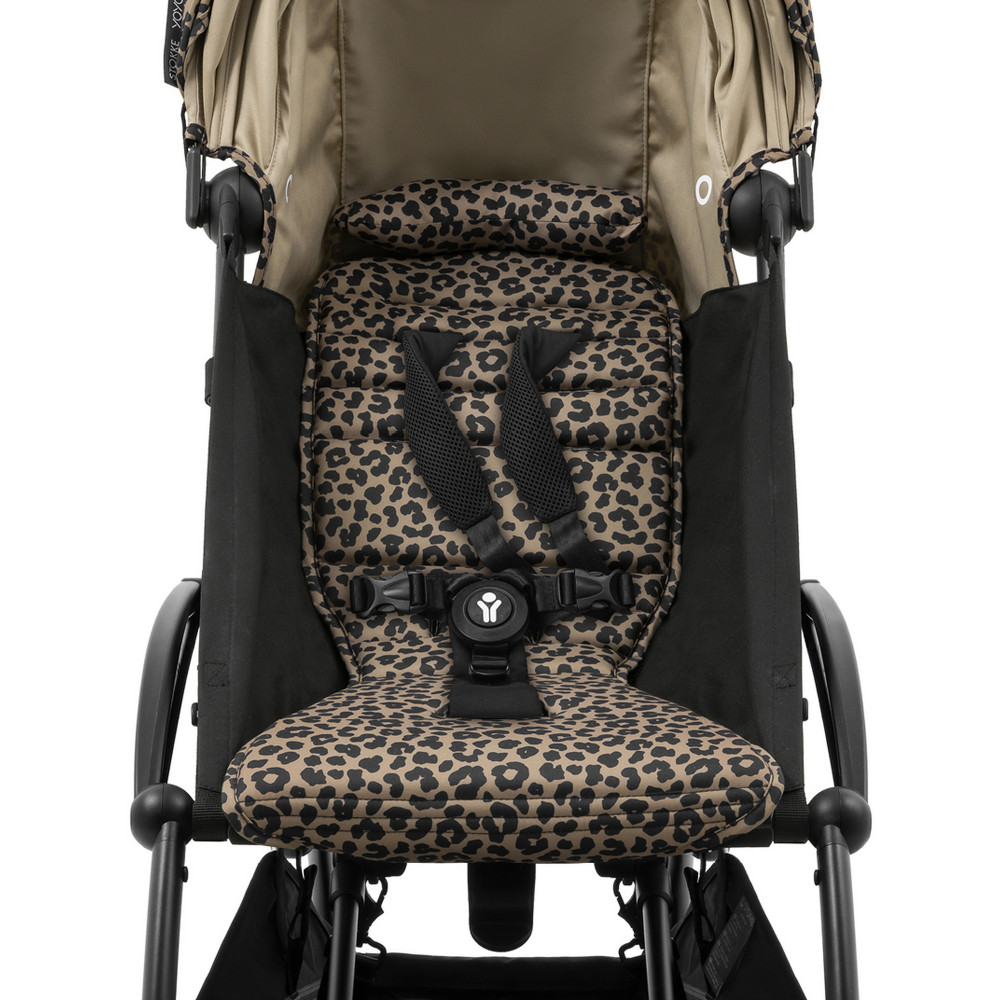 Stokke YOYO 6+ - змінний комплект текстилю для шасі YOYO³ (капюшон і сидіння) • Leopard