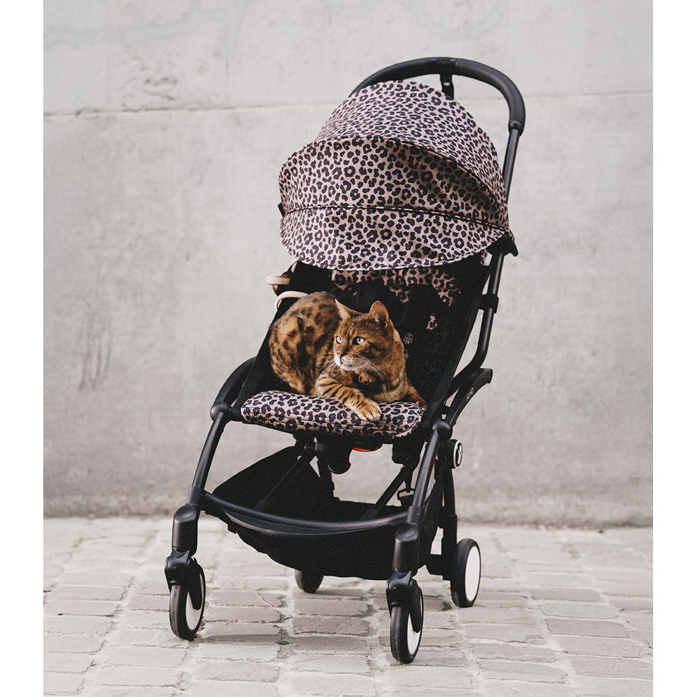 Stokke YOYO 6+ - змінний комплект текстилю для шасі YOYO³ (капюшон і сидіння) • Leopard