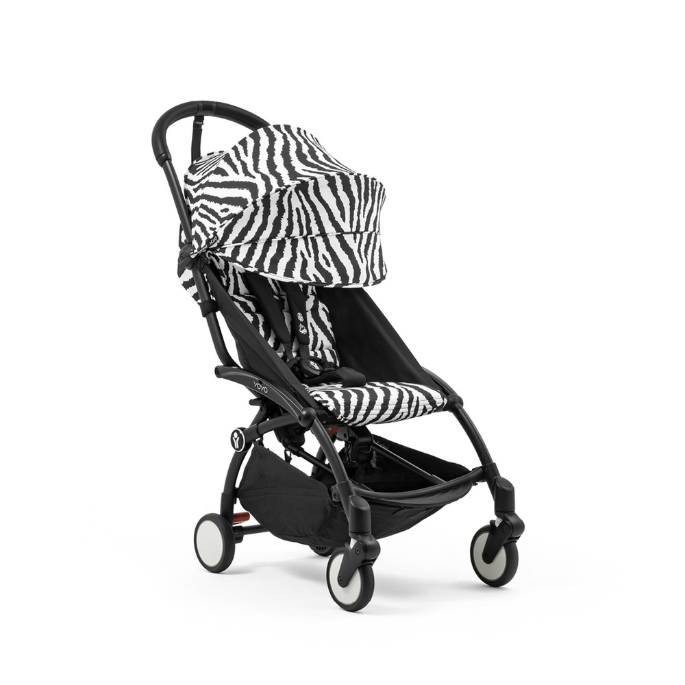 Stokke YOYO 6+ - змінний комплект текстилю для шасі YOYO³ (капюшон і сидіння) • Zebra