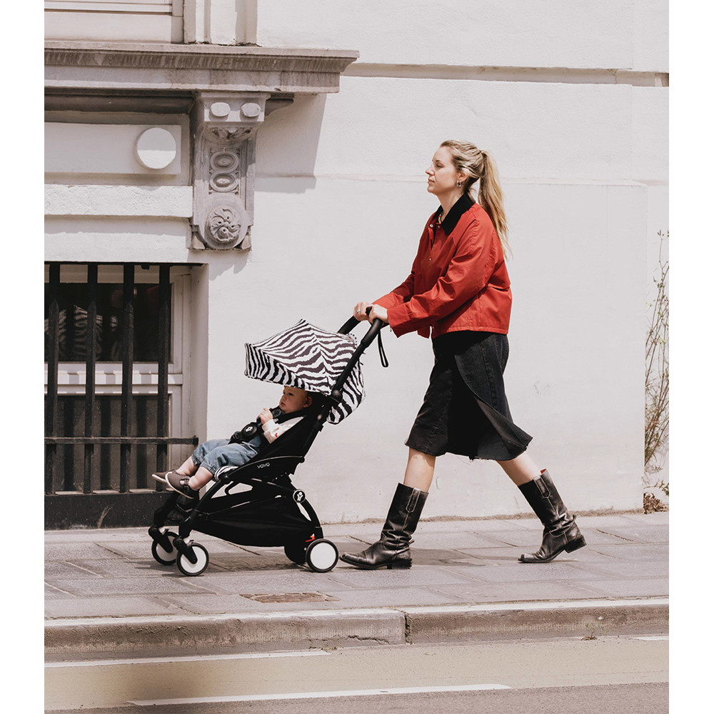 Stokke YOYO 6+ - змінний комплект текстилю для шасі YOYO³ (капюшон і сидіння) • Zebra