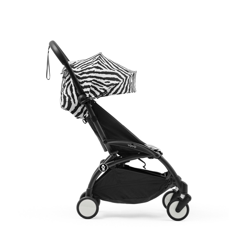 Stokke YOYO 6+ - змінний комплект текстилю для шасі YOYO³ (капюшон і сидіння) • Zebra