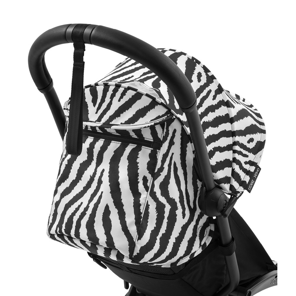 Stokke YOYO 6+ - змінний комплект текстилю для шасі YOYO³ (капюшон і сидіння) • Zebra
