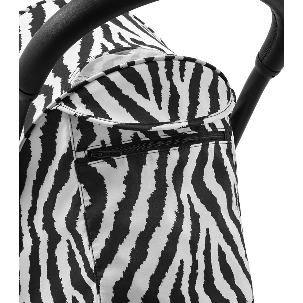 Stokke YOYO 6+ - змінний комплект текстилю для шасі YOYO³ (капюшон і сидіння) • Zebra