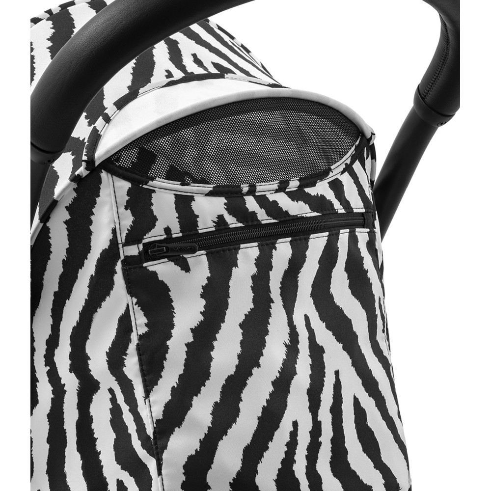 Stokke YOYO 6+ - змінний комплект текстилю для шасі YOYO³ (капюшон і сидіння) • Zebra