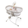 Chicco Baby Hug Armonia 4в1 - ліжечко-стільчик з колискою, шезлонгом і стільчиком для годування • Mother Pearl