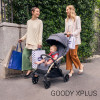 Chicco Goody XPlus - прогулянкова коляска з автоматичним складанням ONE touch • Ebony