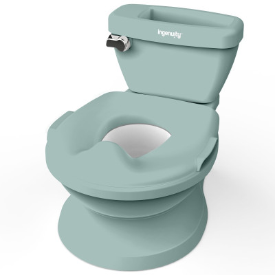 Ingenuity My Size Potty Pro - детский горшок-унитаз со звуком воды • Зеленый Ingenuity My Size Potty Pro - детский горшок-унитаз со звуком воды • Зеленый