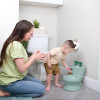 Ingenuity My Size Potty Pro - детский горшок-унитаз со звуком воды • Зеленый