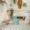 Ingenuity My Size Potty Pro - детский горшок-унитаз со звуком воды • Зеленый
