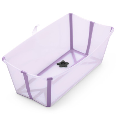 Stokke Flexi Bath - складана ванночка з термочутливою пробкою • Lavender