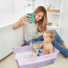 Stokke Flexi Bath - складана ванночка з термочутливою пробкою • Lavender