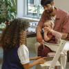 Stokke Tripp Trapp Baby Set - спинка з обмежувачем для стільчика Tripp Trapp • Vanilla White