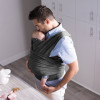 Chicco Boppy ComfyFit Evolution - слинг с двумя положениями переноски и сумкой для хранения • Grey