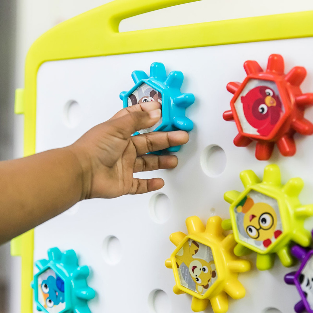 Baby Einstein Curiosity Table - ігровий центр із шестерінками, мелодіями та дошкою для малювання