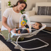 Baby Einstein Dean's Discovery Spot - шезлонг із вібрацією та мелодіями, що перетворюється на крісло для малюків
