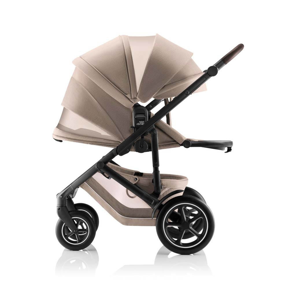 Britax Romer Smile 5Z - всесезонная прогулочная коляска с большими колесами • Style Teak Britax Romer Smile 5Z - всесезонная прогулочная коляска с большими колесами • Style Teak