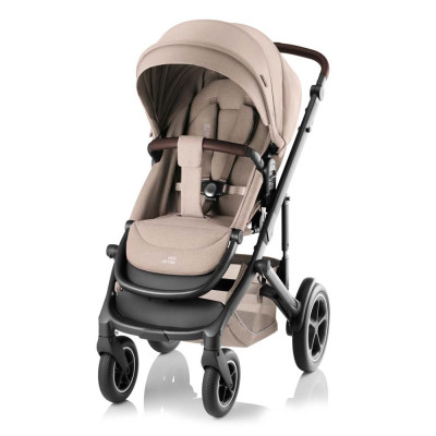 Britax Romer Smile 5Z - всесезонная прогулочная коляска с большими колесами • Style Teak