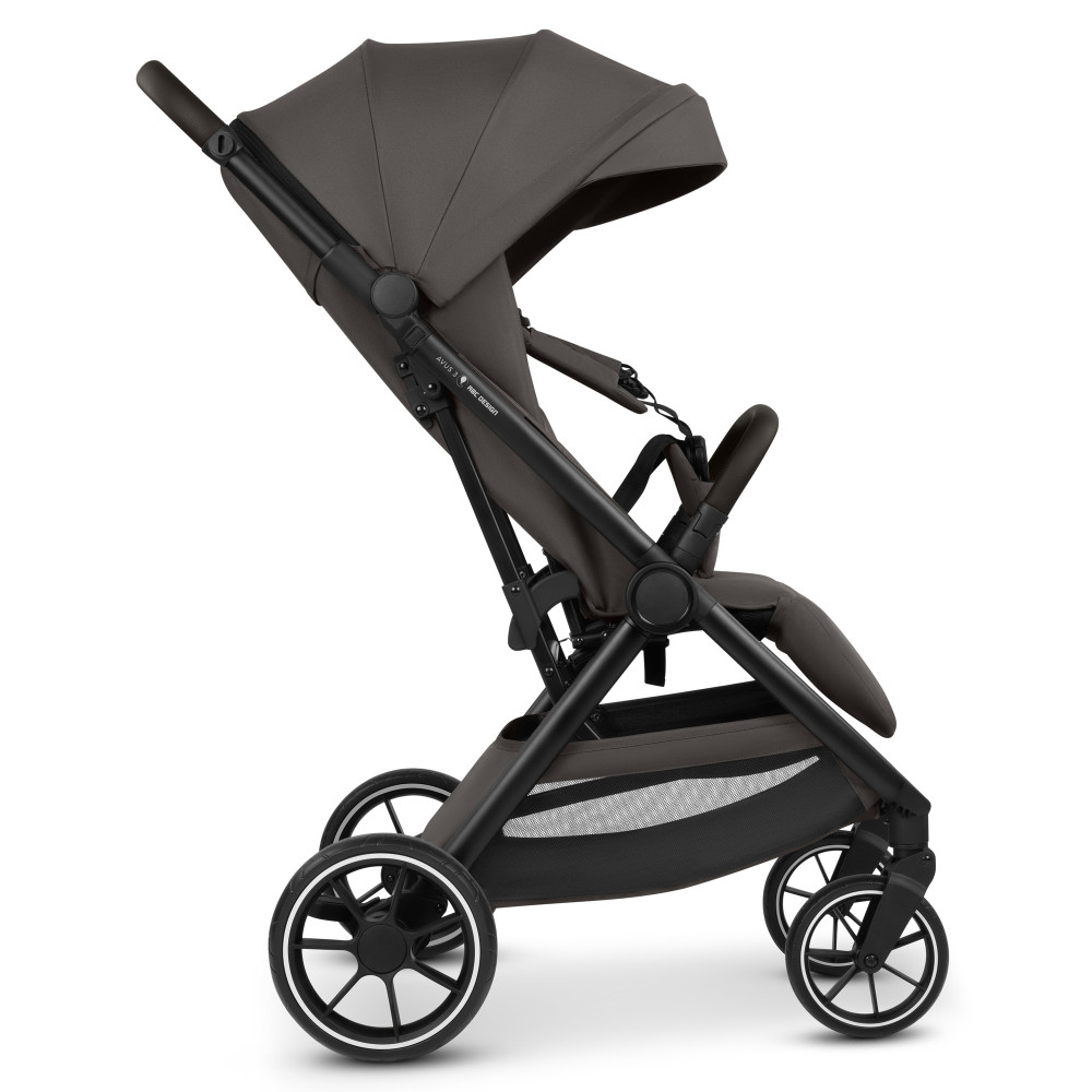 ABC Design Avus 3 - прогулянкова коляска, складання однією рукою, безкамерні колеса • Nut
