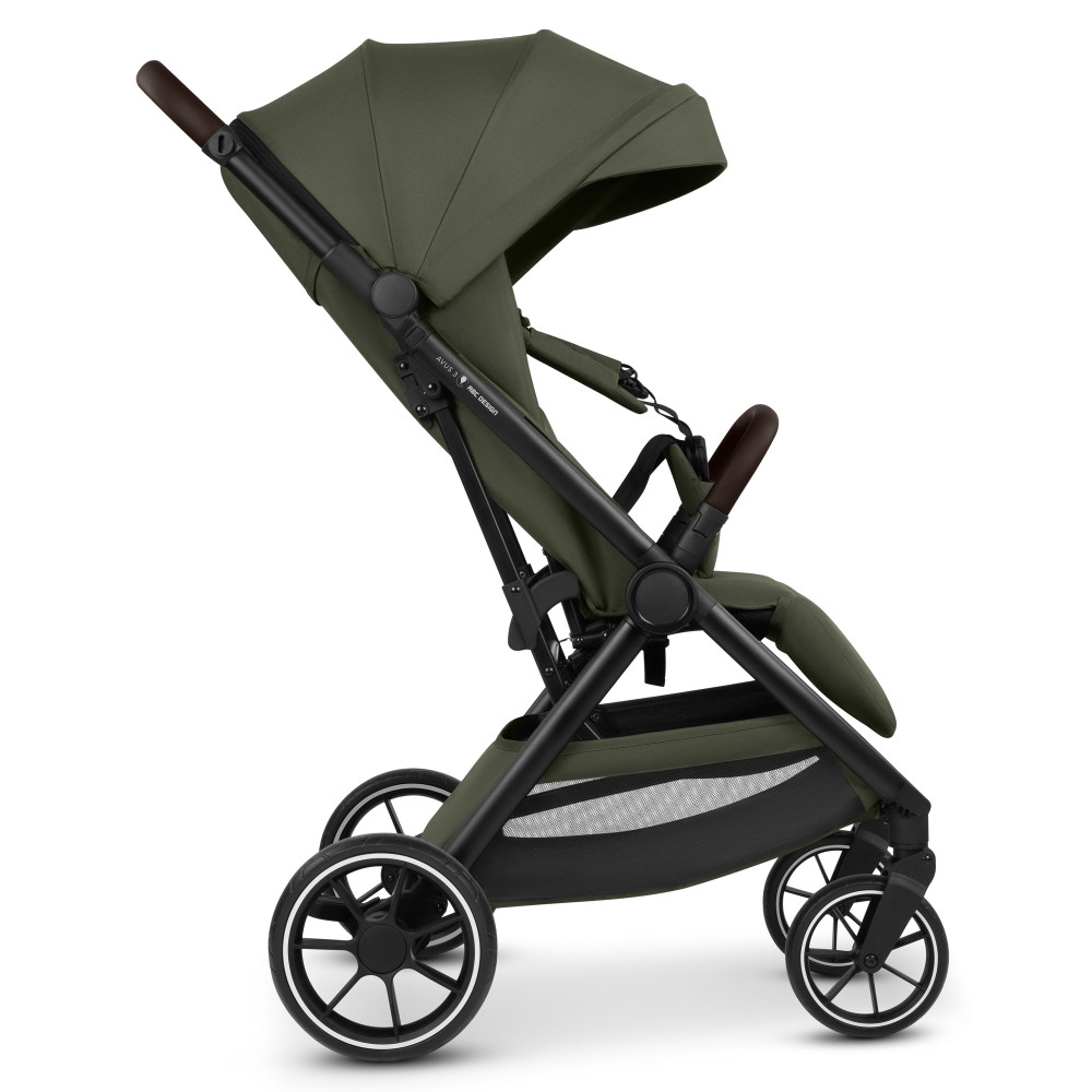 ABC Design Avus 3 - прогулянкова коляска, складання однією рукою, безкамерні колеса • Pea